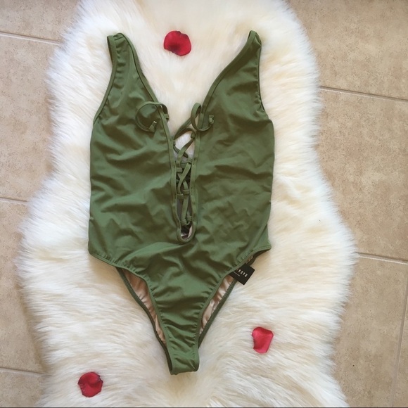 Deep Water One Piece Swimsuit - Picture 2 of 6